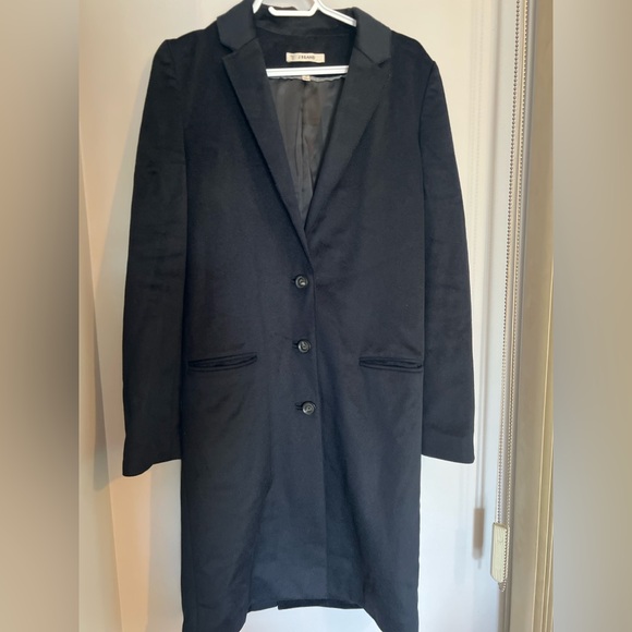 J Brand Jackets & Blazers - J Brand Wool/Cashmere Blend Classic Black Blazer Coat 2